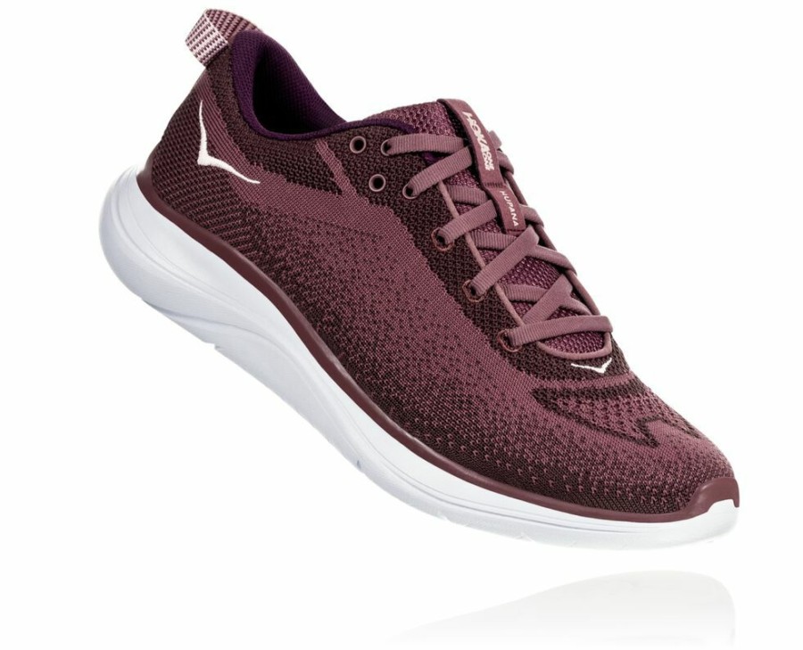 Women'S Shoes * | Online Hoka Women'S Hupana Flow Walking Shoes Rose Brown/White My-3782649