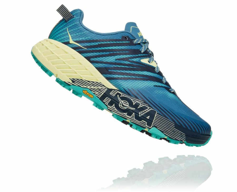 Women'S Shoes * | Online Hoka Women'S Speedgoat 4 Wides Peacock/Green My-1532767