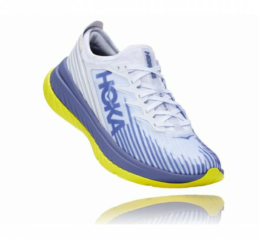 Running Shoes * | Hoka Limited Edition All Gender Carbon X-Spe White / Blue Ice