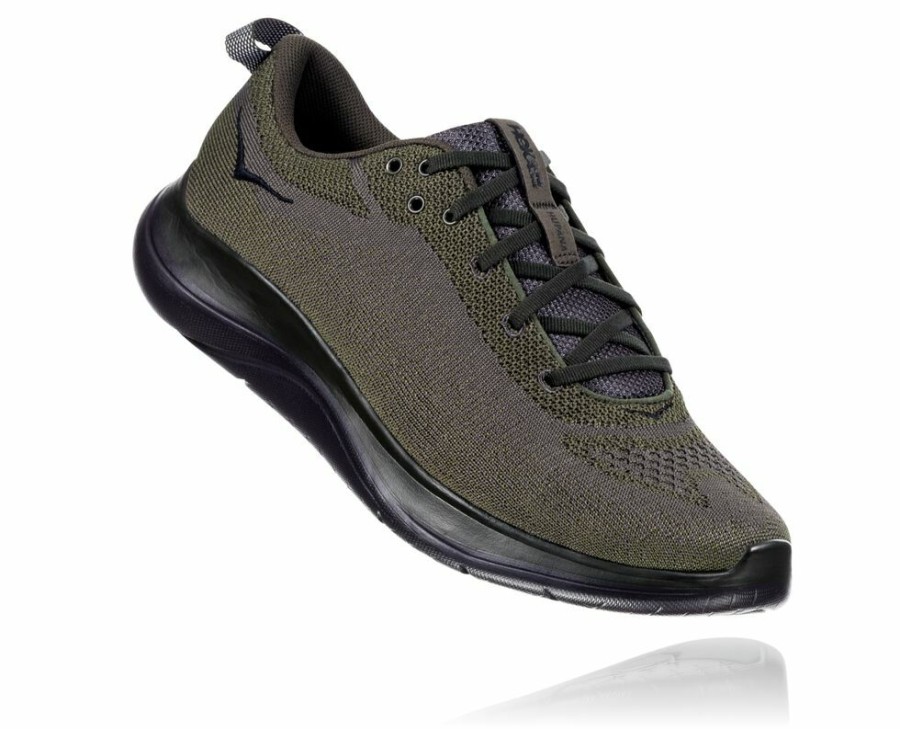 Men'S Shoes * | Shop Hoka Men'S Hupana Flow Wides Grey Green/Dark Purple My-4913952