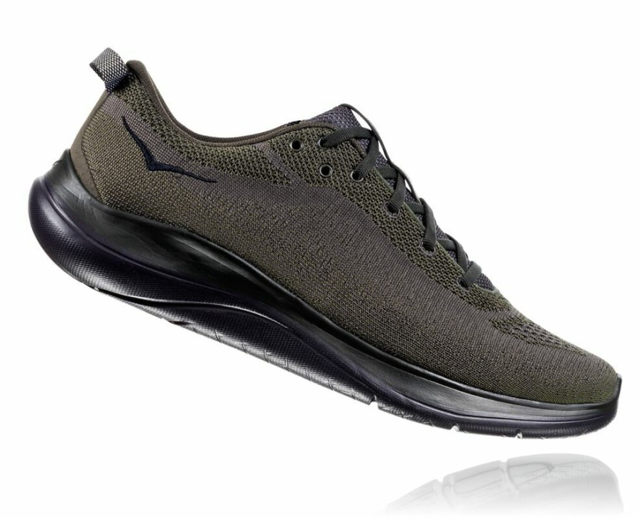 Men'S Shoes * | Shop Hoka Men'S Hupana Flow Wides Grey Green/Dark Purple My-4913952