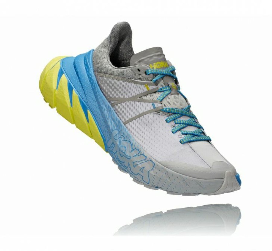 Running Shoes * | Hoka Limited Edition All Gender Tennine Drizzle / Lunar Rock