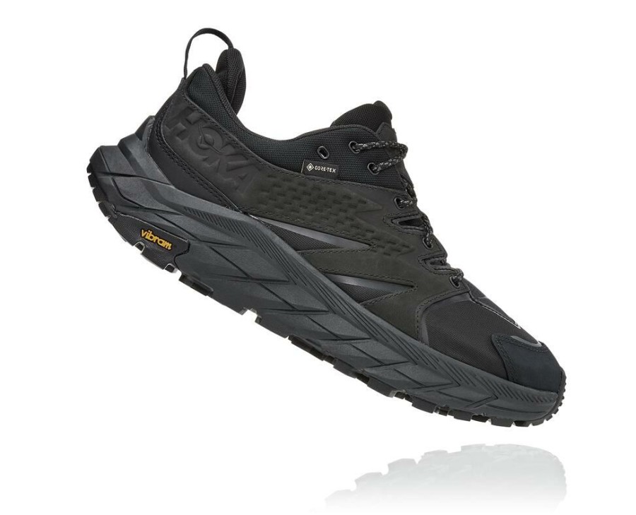 Hiking Shoes * | Limited Edition Hoka One One Anacapa Low Gore-Tex For Men Black / Black