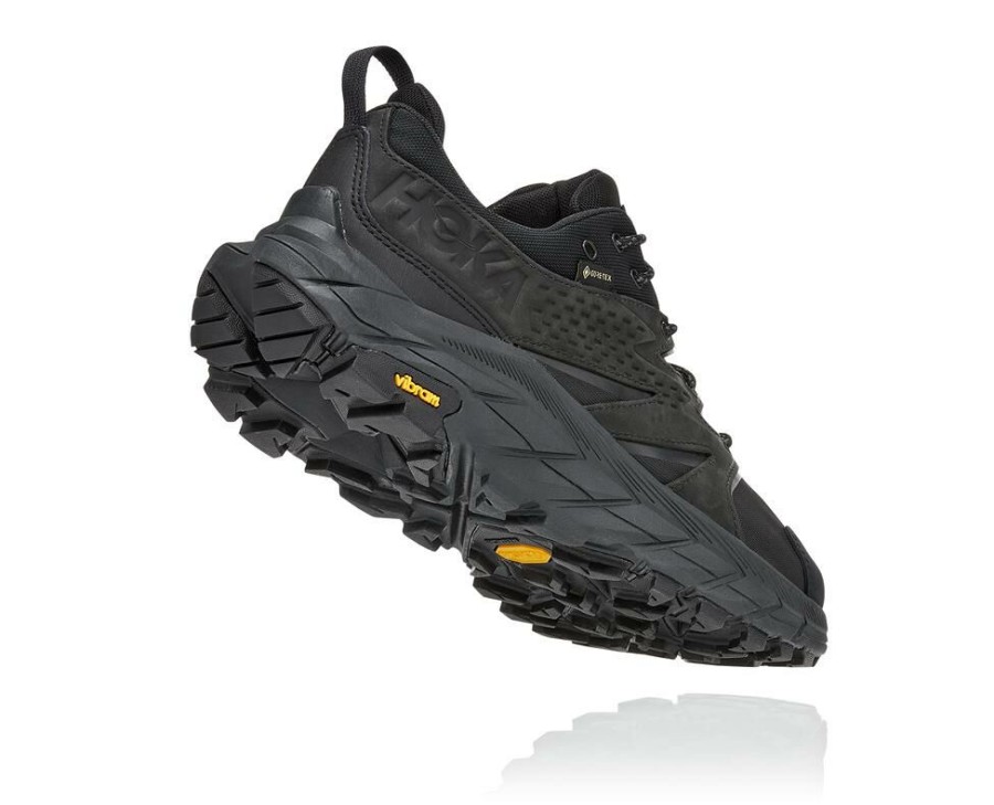 Hiking Shoes * | Limited Edition Hoka One One Anacapa Low Gore-Tex For Men Black / Black