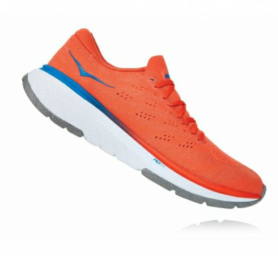 Running Shoes * | Hoka Sale Men'S Cavu 3 Lunar Rock / Blue Moon