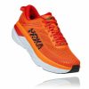 Men'S Shoes * | Limited Edition Hoka Men'S Bondi 7 Running Shoes Orange/Red My-9415034