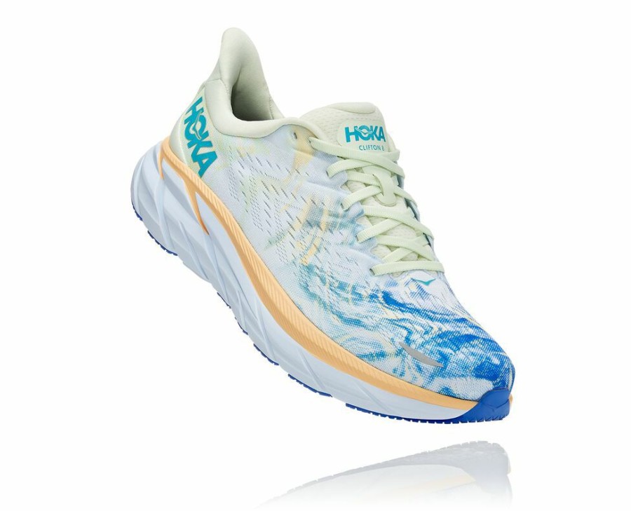 Men'S Shoes * | Shop Hoka Men'S Clifton 8 Running Shoes Multicolor My-7896314