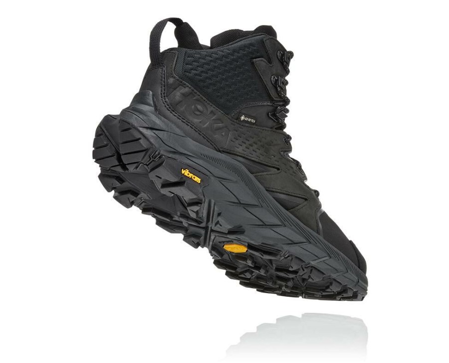 Hiking Shoes * | Sale Hoka One One Anacapa Mid Gore-Tex For Women Black / Black