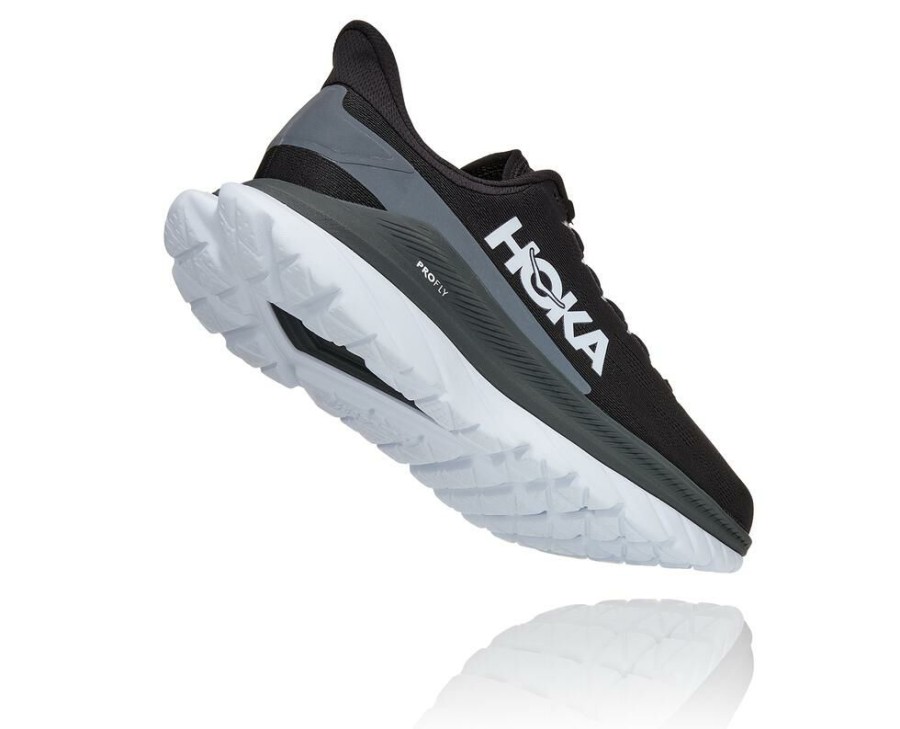 Running Shoes * | Hoka Shop Mach 4 Running Shoe Black / Dark Shadow