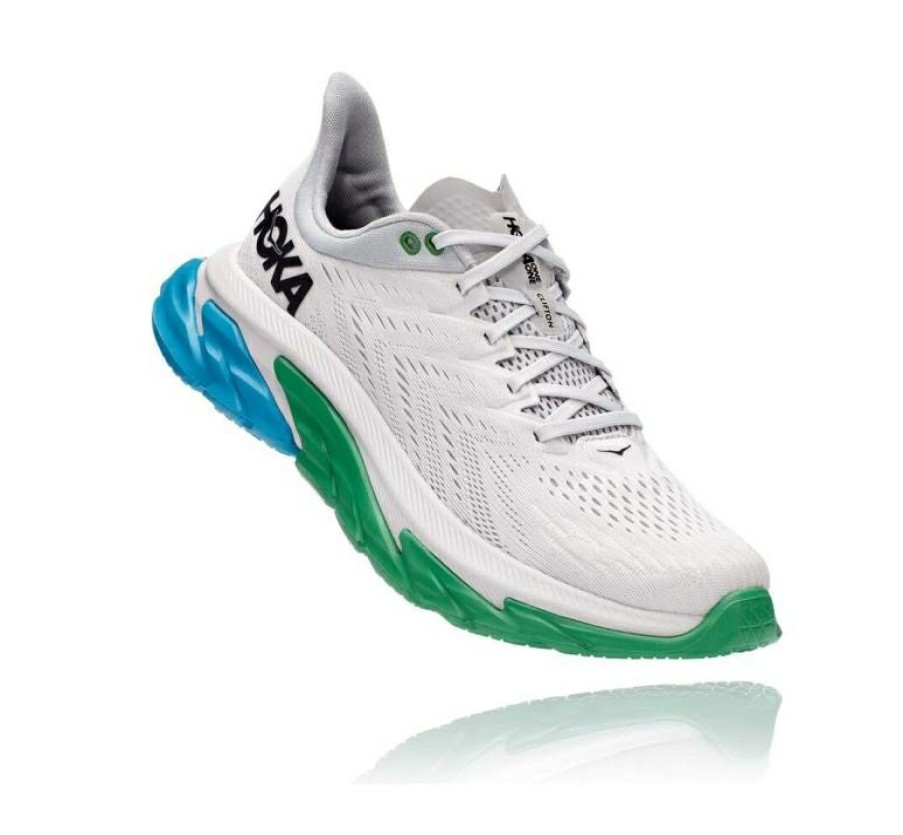 Running Shoes * | Hoka Limited Edition Women'S Clifton Edge Nimbus Cloud / Greenbriar