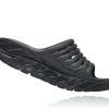 Recovery Shoes * | Hoka Online Women'S Ora Recovery Slide 2 Black / Black