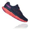 Running Shoes * | Shop Hoka One One Challenger Atr 6 For Men Black Iris / Hot Coral