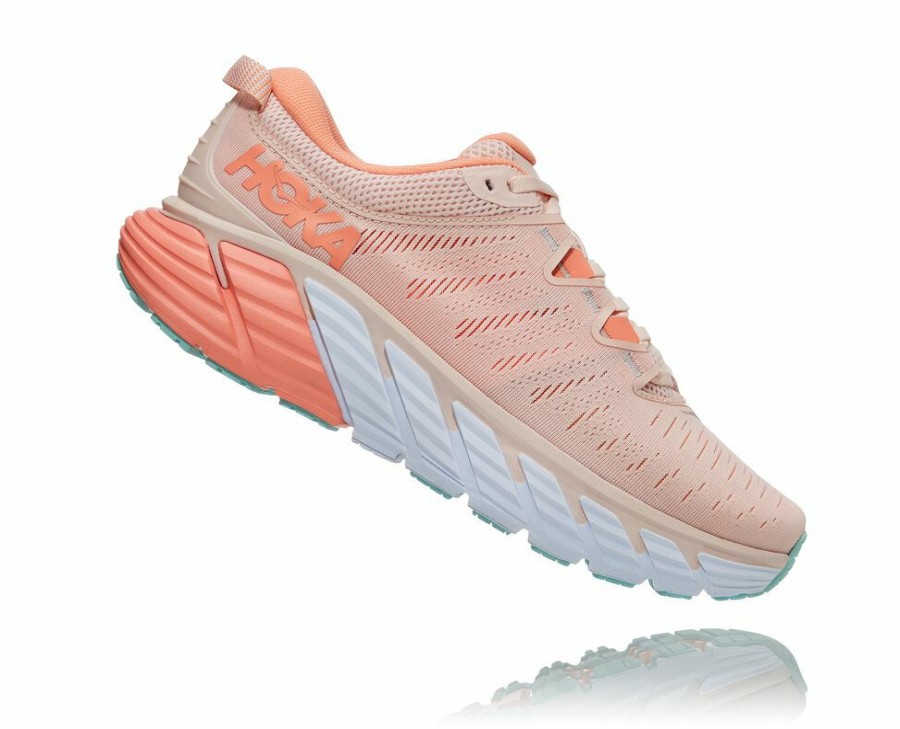 Women'S Shoes * | Online Hoka Women'S Gaviota 3 Stability Shoes Light Rose My-3426507