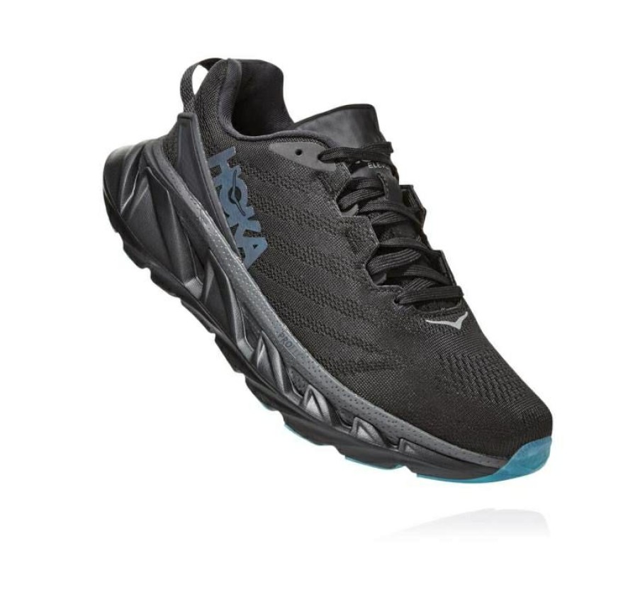 Running Shoes * | Hoka Online Women'S Elevon 2 Black / Dark Shadow