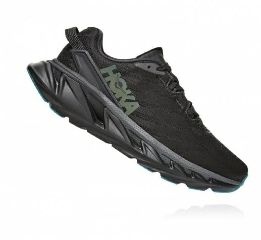 Running Shoes * | Hoka Online Women'S Elevon 2 Black / Dark Shadow