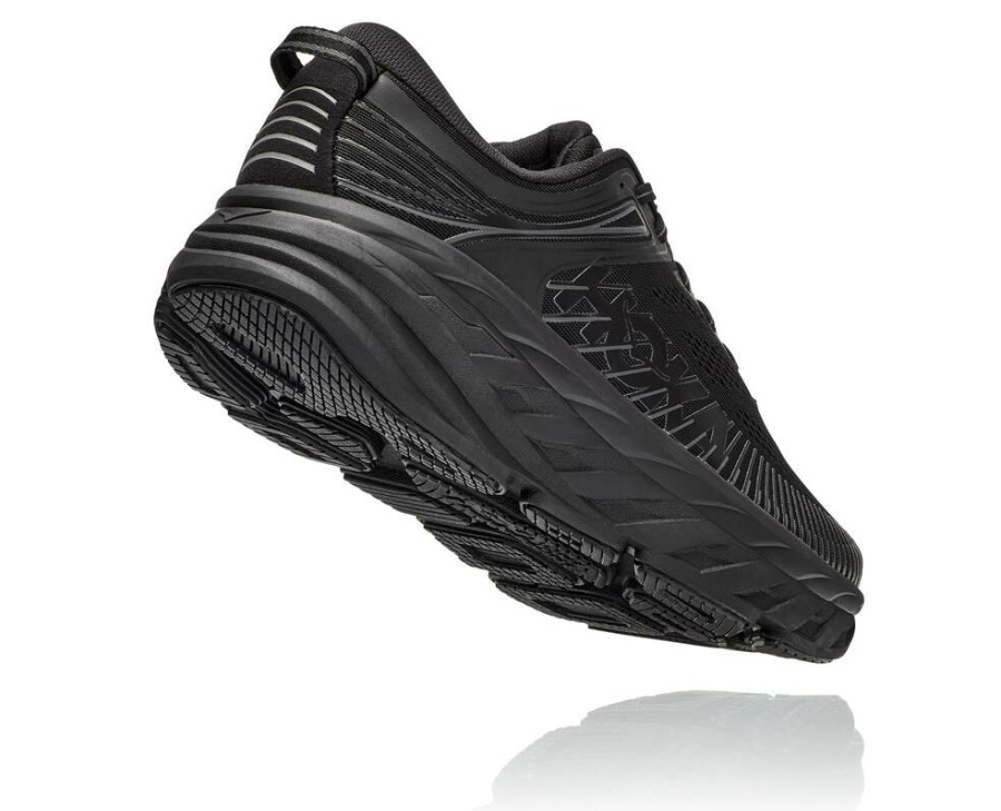 Running Shoes * | Shop Hoka One One Bondi 7 For Women Black / Black