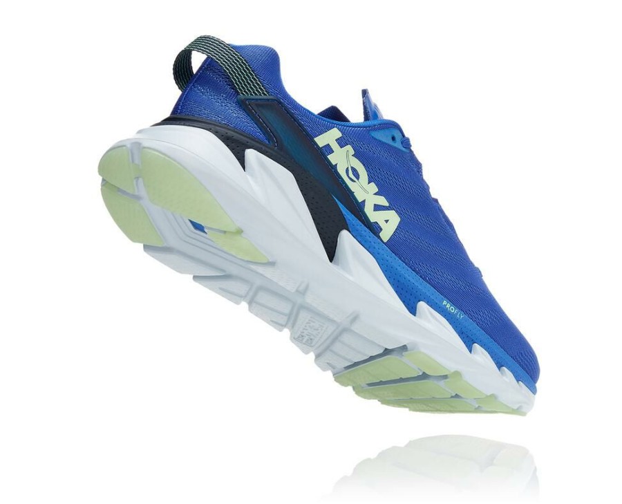 Running Shoes * | Sale Hoka One One Elevon 2 For Men Dazzling Blue / Green Ash