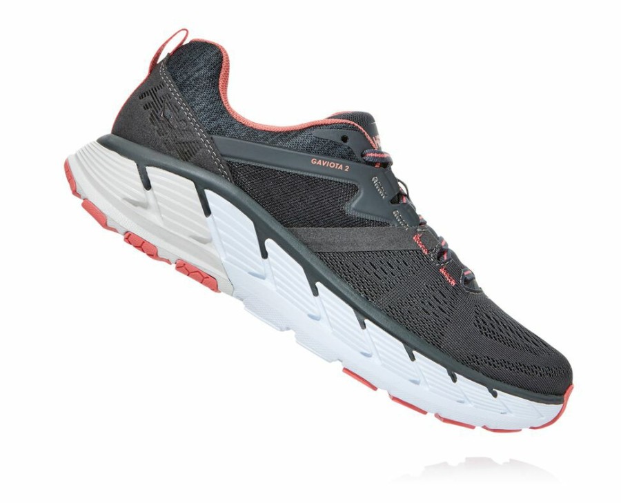 Women'S Shoes * | Online Hoka Women'S Gaviota 2 Walking Shoes Dark Grey/Brown My-3197097