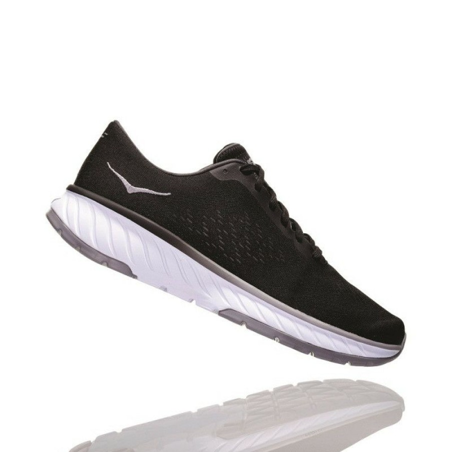 Running Shoes * | Shop Cavu 2 Hoka One One Running Shoe (Black / White)