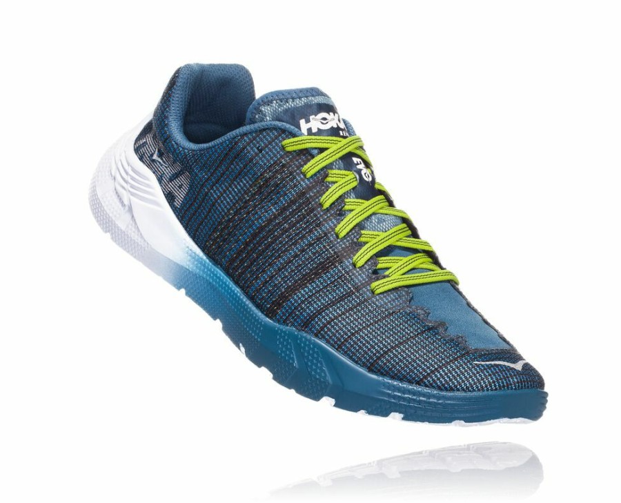 Men'S Shoes * | Online Hoka Men'S Evo Rehi Walking Shoes Yellow/Blue My-7444679