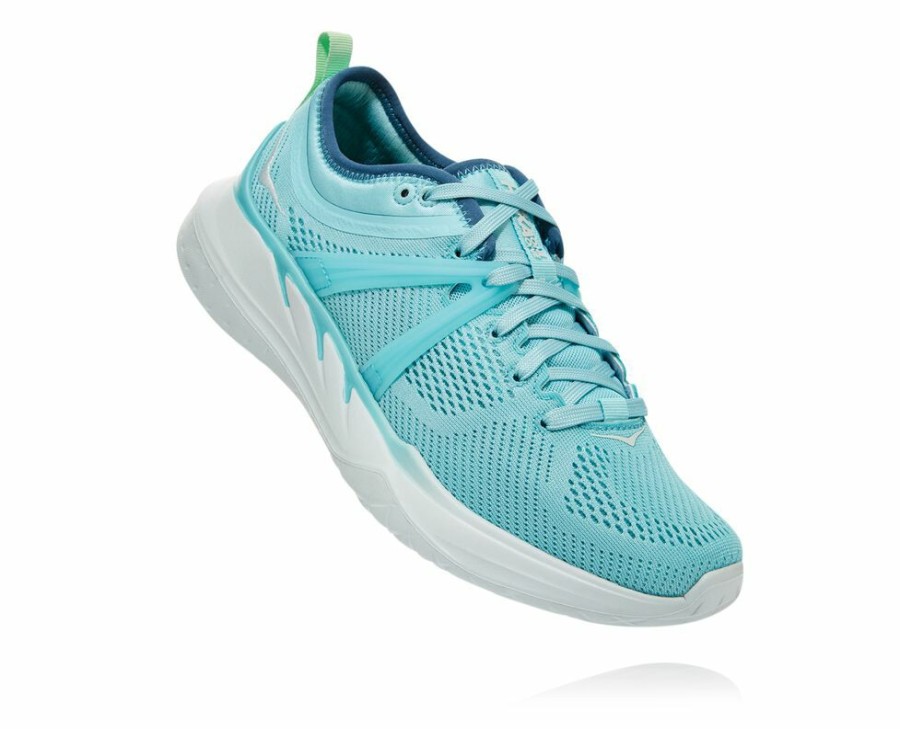 Women'S Shoes * | Limited Edition Hoka Women'S Tivra Training Shoes Turquoise/White My-2739160