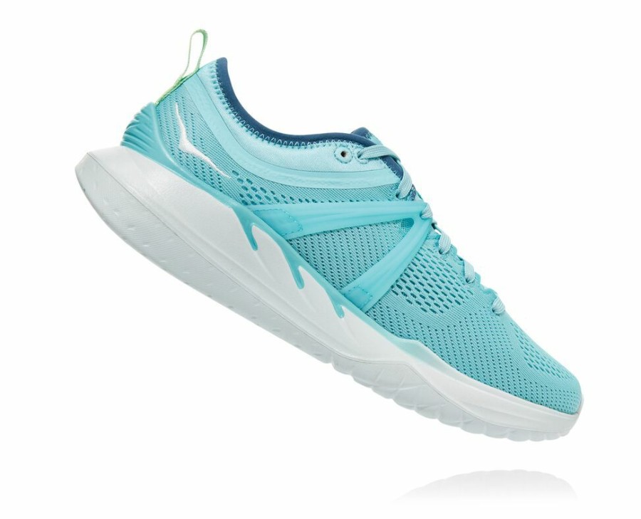 Women'S Shoes * | Limited Edition Hoka Women'S Tivra Training Shoes Turquoise/White My-2739160