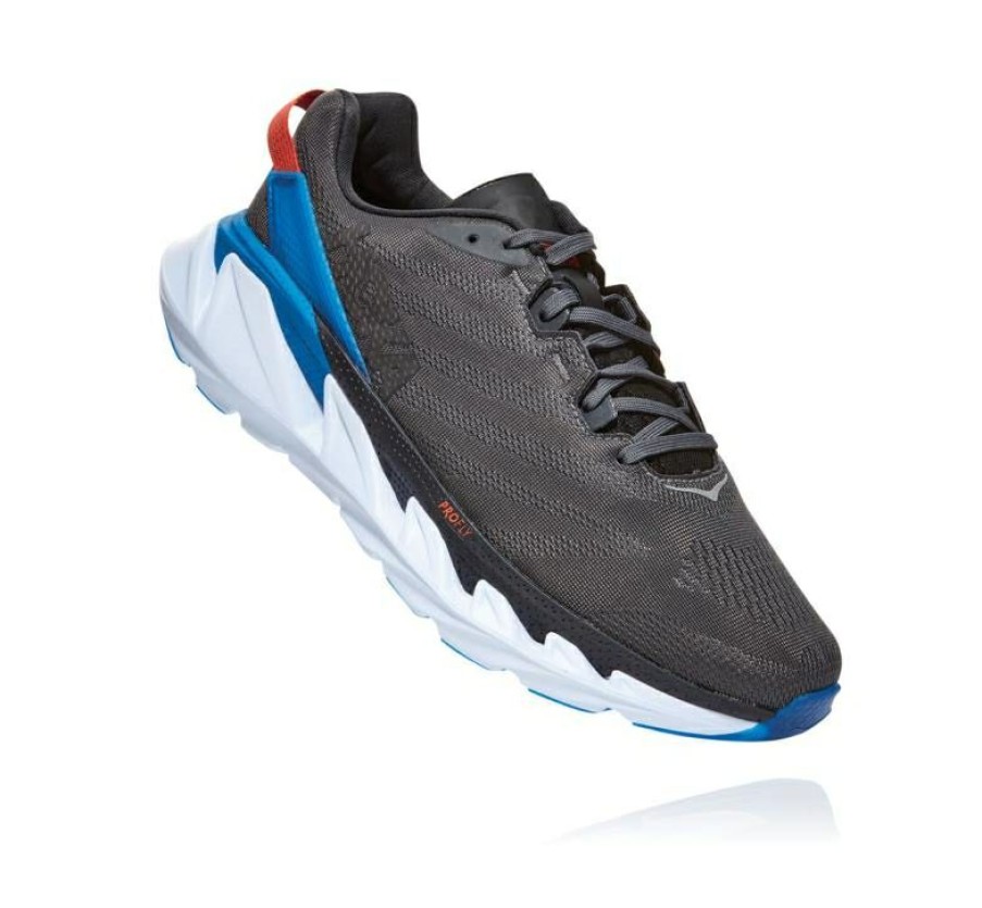 Running Shoes * | Hoka Sale Men'S Elevon 2 Dark Shadow / Imperial Blue