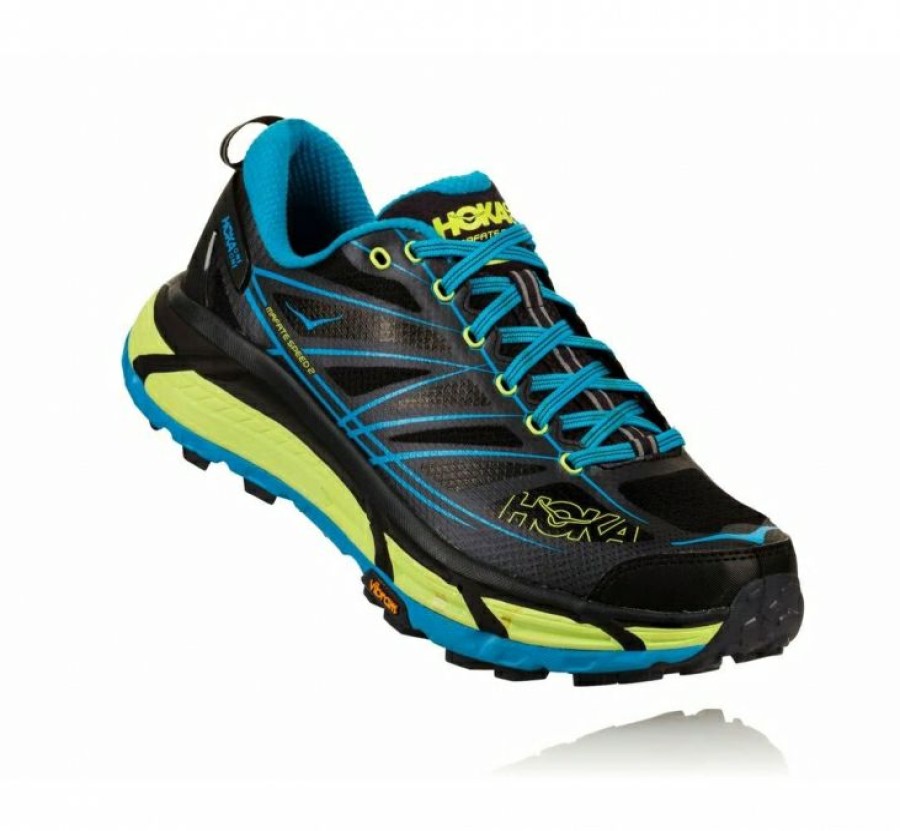 Running Shoes * | Hoka Online Men'S Mafate Speed 2 Nine Iron / Black