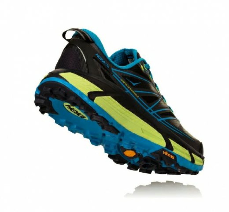 Running Shoes * | Hoka Online Men'S Mafate Speed 2 Nine Iron / Black