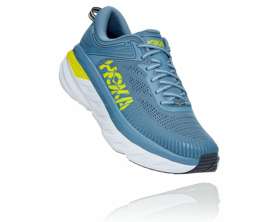 Men'S Shoes * | Online Hoka Men'S Bondi 7 Wides Peacock My-1230846