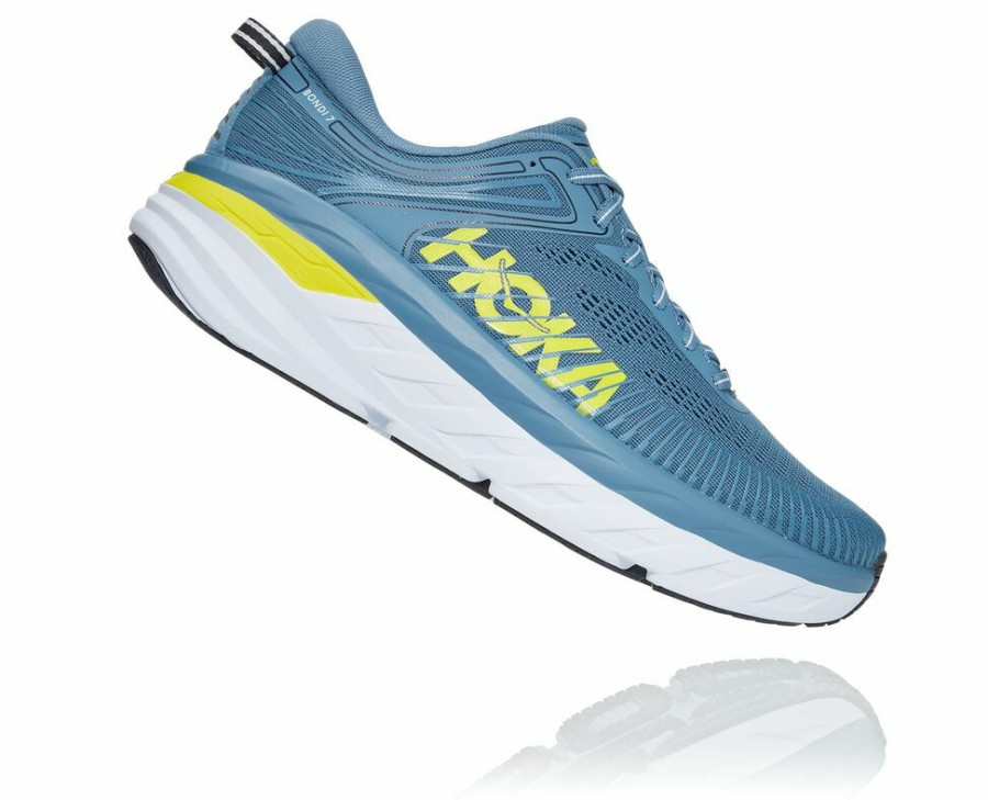 Men'S Shoes * | Online Hoka Men'S Bondi 7 Wides Peacock My-1230846