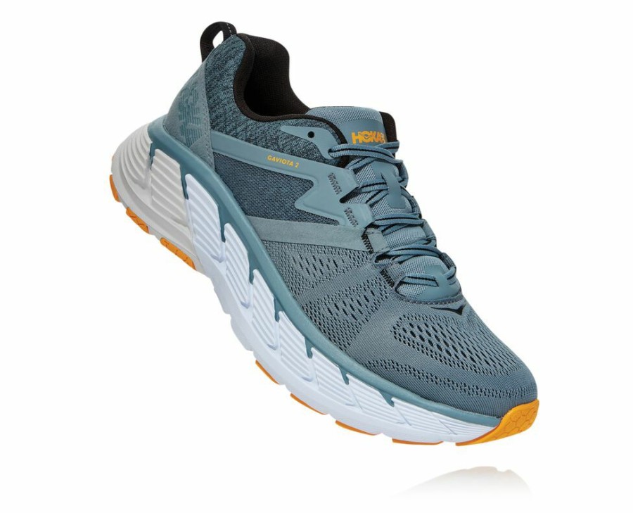 Men'S Shoes * | Online Hoka Men'S Gaviota 2 Orthopedic Shoes Grey Blue My-4425128