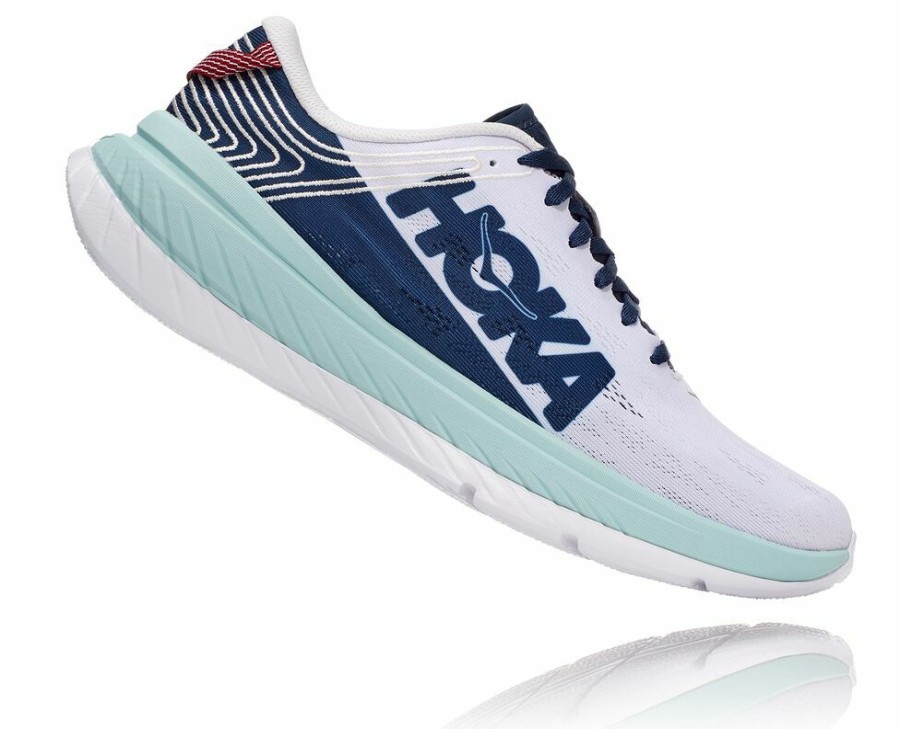 Men'S Shoes * | Online Hoka Men'S Carbon X Running Shoes White My-3562718