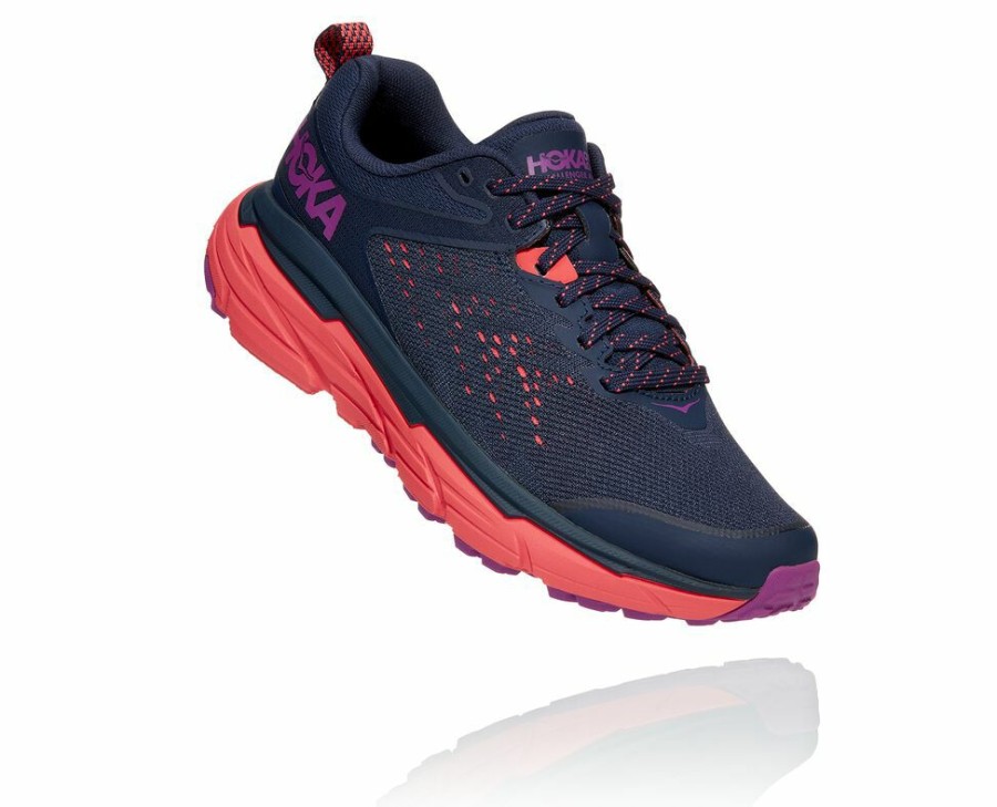 Women'S Shoes * | Limited Edition Hoka Women'S Challenger Atr 6 Orthopedic Shoes Black/Coral My-1054236