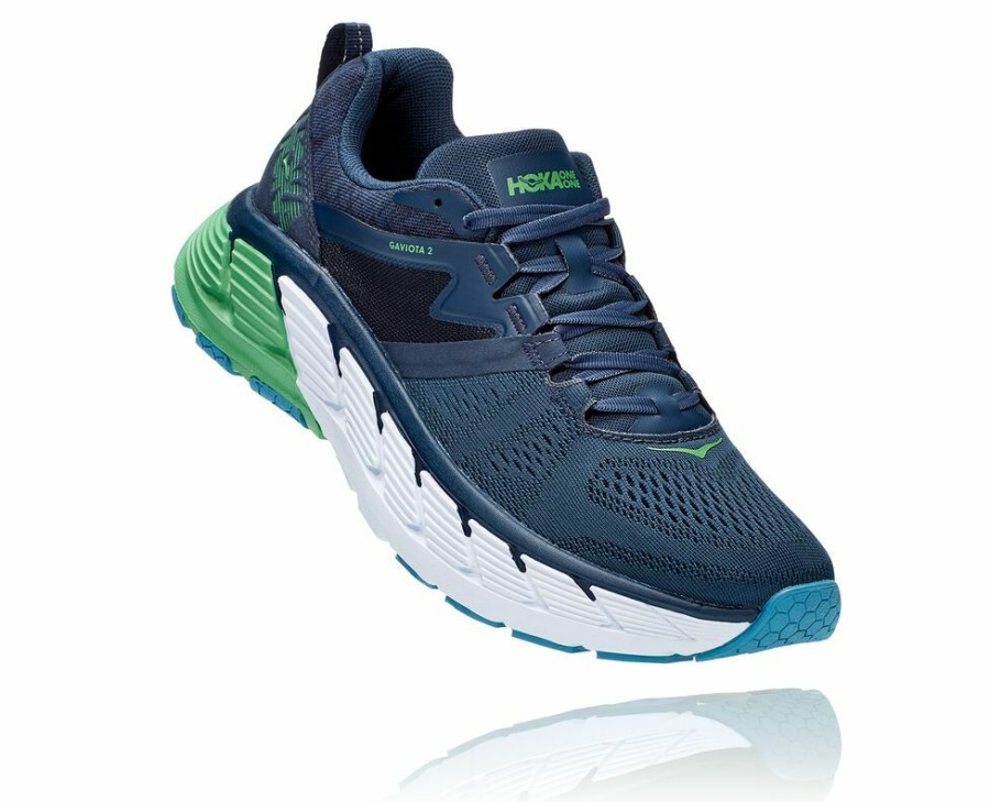 Men'S Shoes * | Sale Hoka Men'S Gaviota 2 Walking Shoes Navy My-4328760