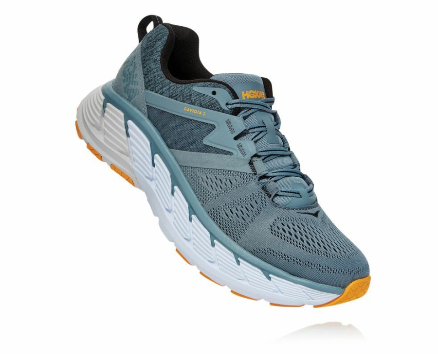 Men'S Shoes * | Limited Edition Hoka Men'S Gaviota 2 Wides Grey Blue My-9507434