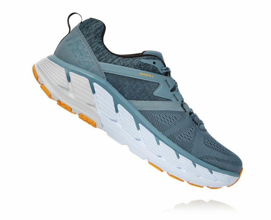 Men'S Shoes * | Limited Edition Hoka Men'S Gaviota 2 Wides Grey Blue My-9507434