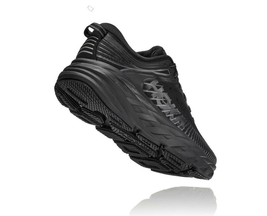 Running Shoes * | Shop Hoka One One Bondi 7 For Men Black / Black