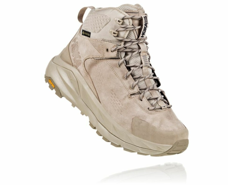 Men'S Shoes * | Limited Edition Hoka Men'S Kaha Gore-Tex Hiking Boots Light Brown My-8412322