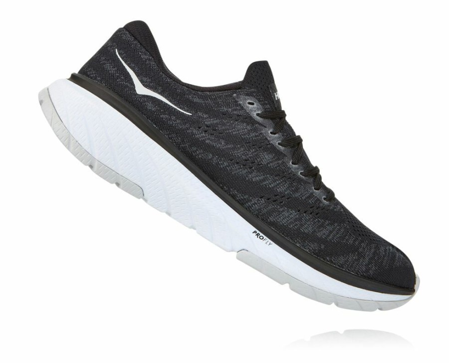 Men'S Shoes * | Shop Hoka Men'S Cavu 3 Walking Shoes Black/White My-6794670