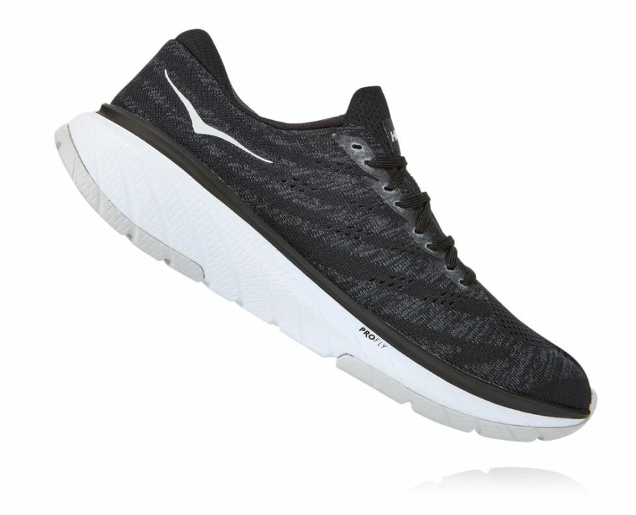 Men'S Shoes * | Limited Edition Hoka Men'S Cavu 3 Gym Shoes Black/White My-9167425