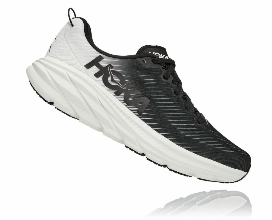 Men'S Shoes * | Limited Edition Hoka Men'S Rincon 3 Wides Black/White My-0416528