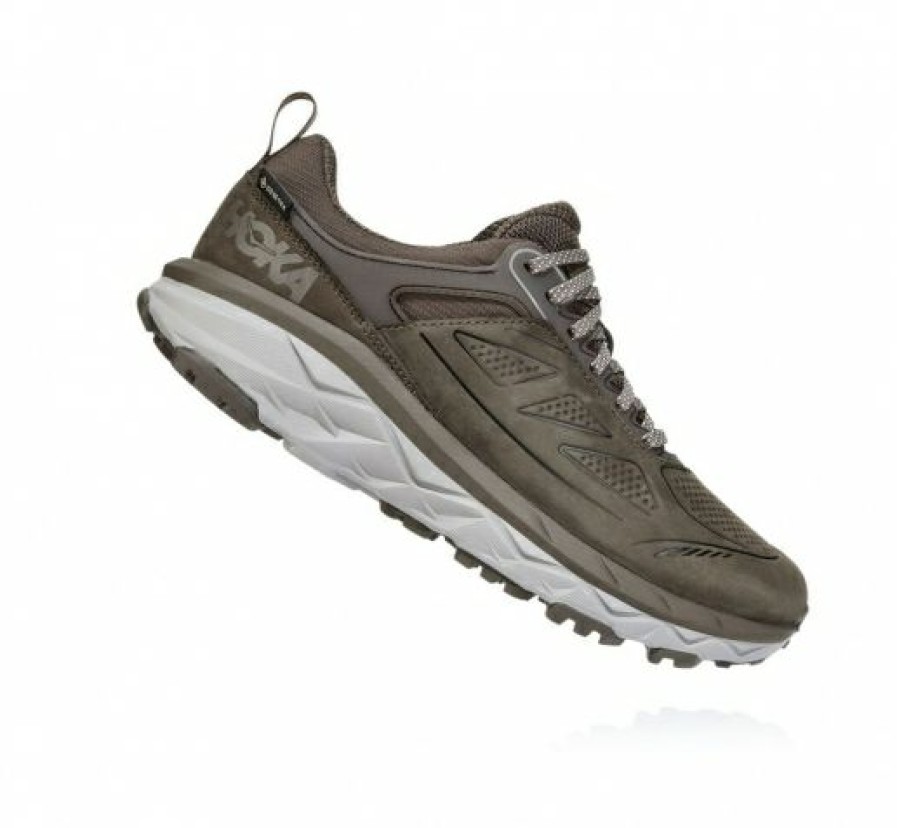 Running Shoes * | Hoka Sale Women'S Challenger Low Gore-Tex Major Brown / Heather