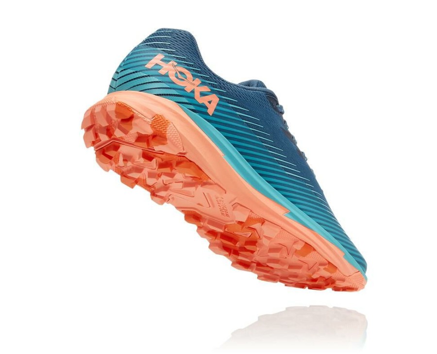 Running Shoes * | Shop Hoka One One Torrent 2 For Women Real Teal / Cantaloupe