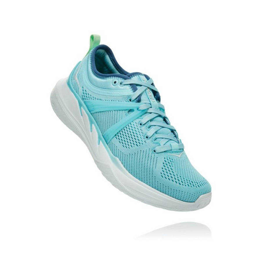 Running Shoes * | Online Tivra Hoka One One (Antigua Sand/ Wan Blue) Women'S Running Shoes