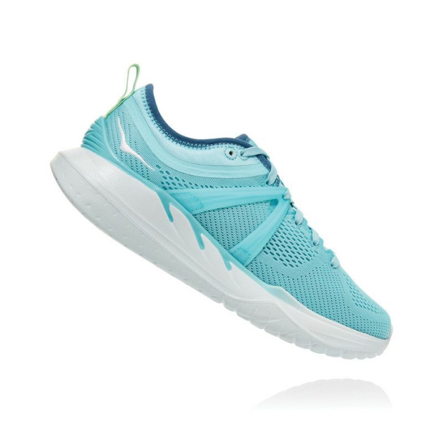 Running Shoes * | Online Tivra Hoka One One (Antigua Sand/ Wan Blue) Women'S Running Shoes