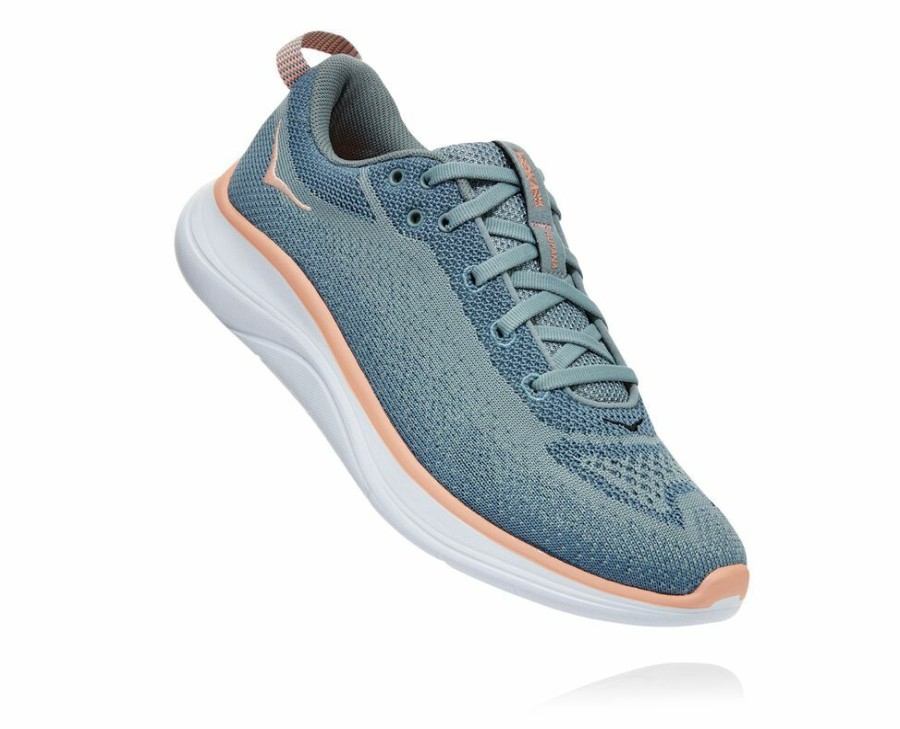 Women'S Shoes * | Shop Hoka Women'S Hupana Flow Walking Shoes Grey Blue/Pink My-8703697