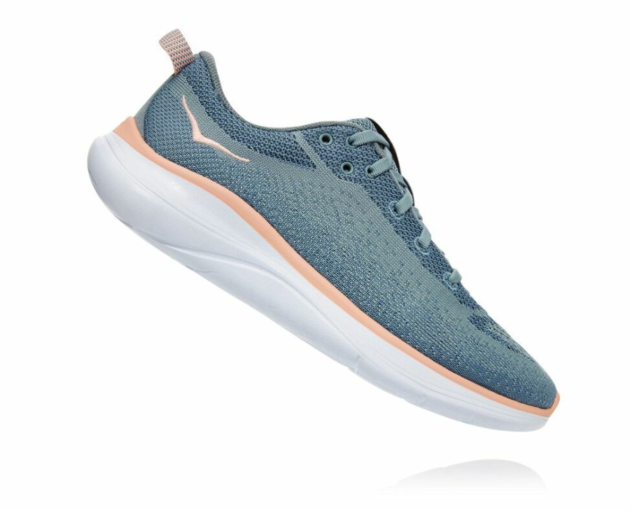 Women'S Shoes * | Shop Hoka Women'S Hupana Flow Walking Shoes Grey Blue/Pink My-8703697