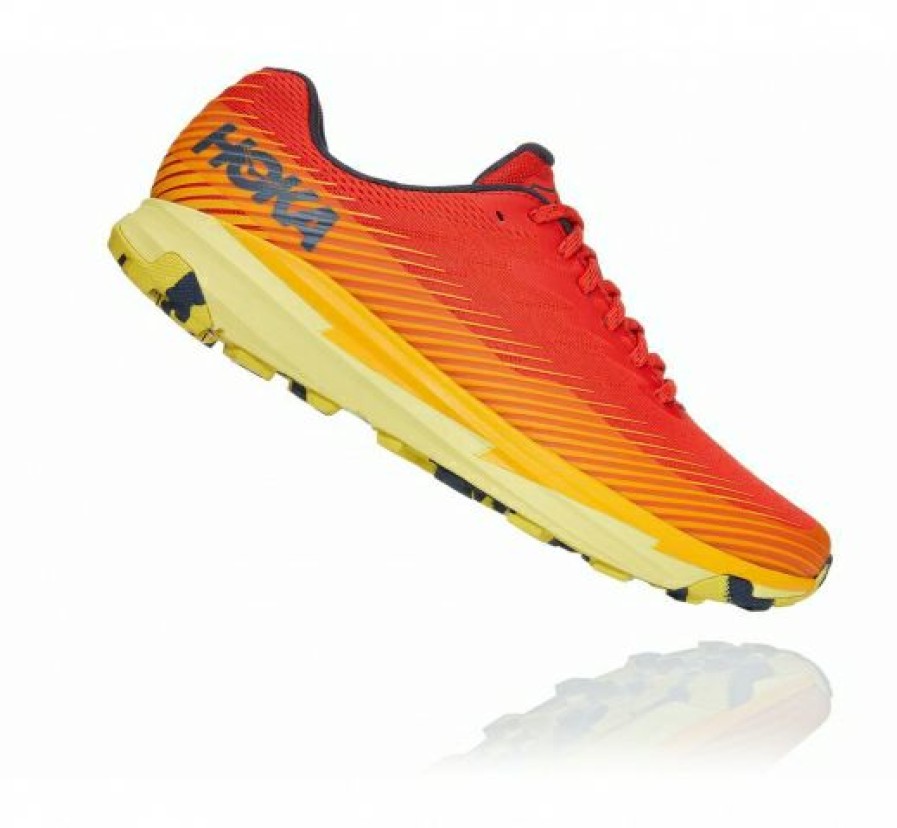 Running Shoes * | Hoka Online Men'S Torrent 2 Fiesta / Saffron