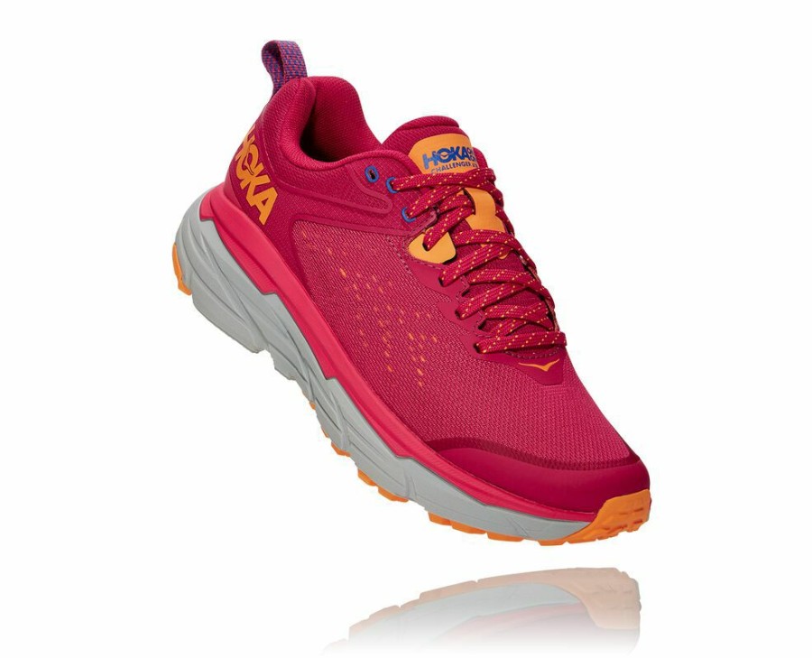 Women'S Shoes * | Shop Hoka Women'S Challenger Atr 6 Orthopedic Shoes Burgundy/Pink My-3918562